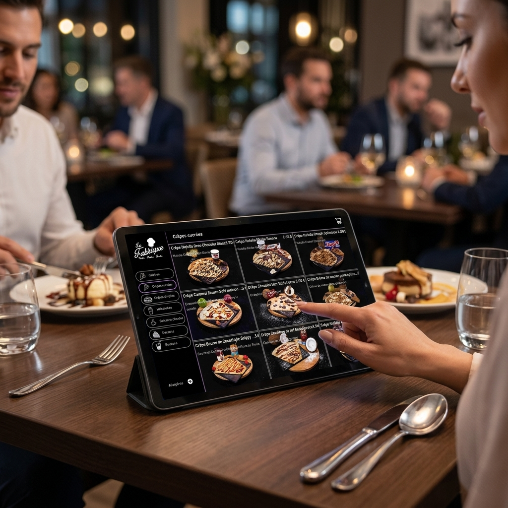 TABLETTE SUR TABLE