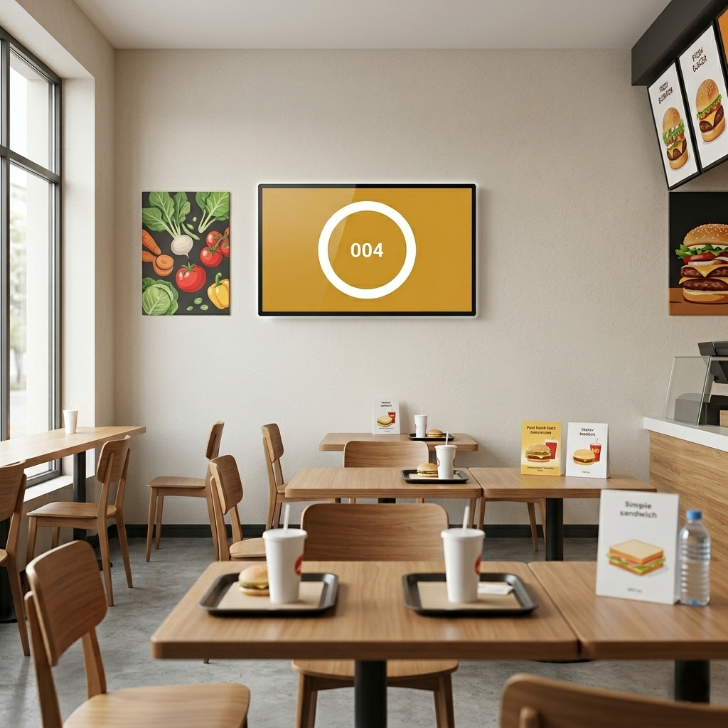 écran d'appel client