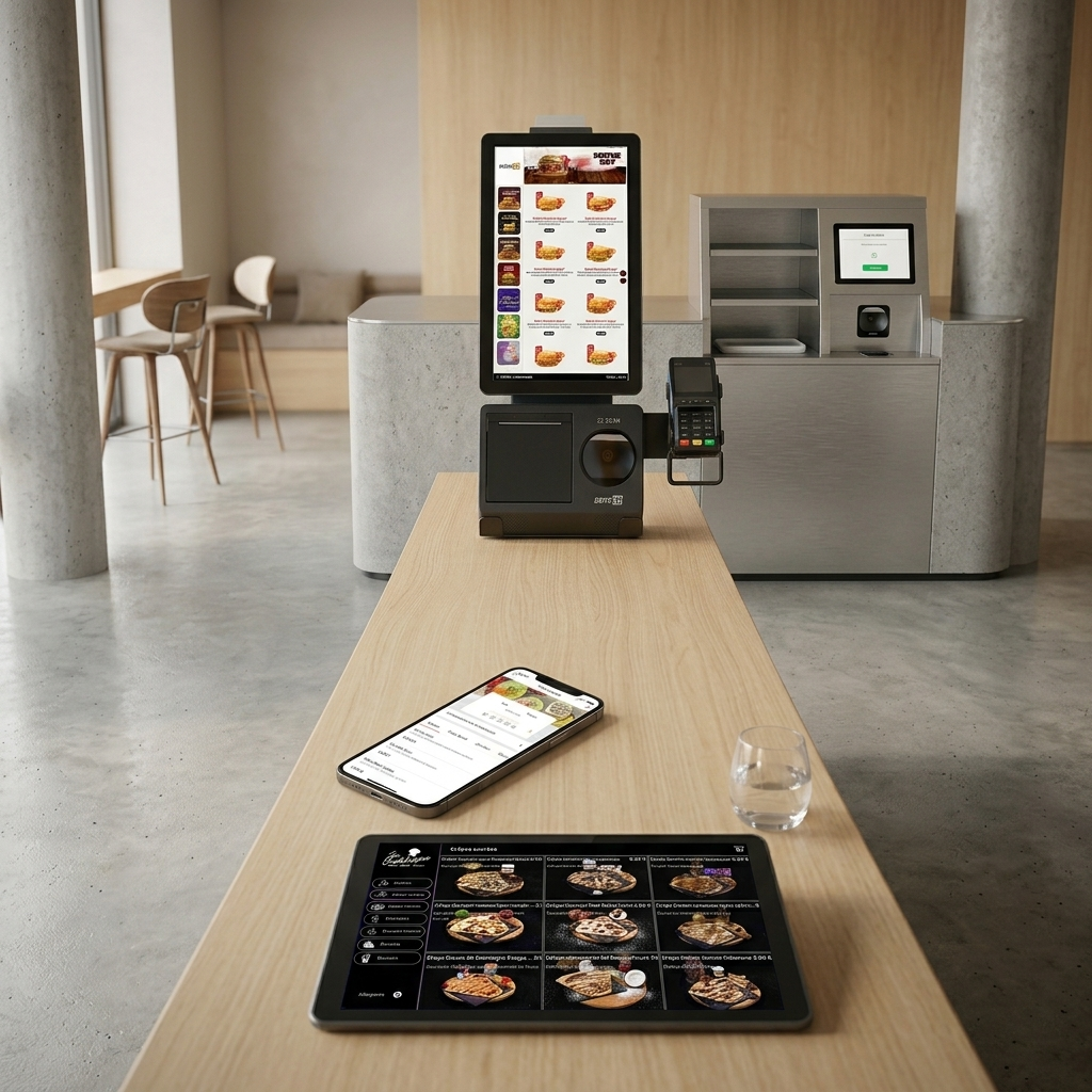 Caisse, Click & Collect et commande sur tablette